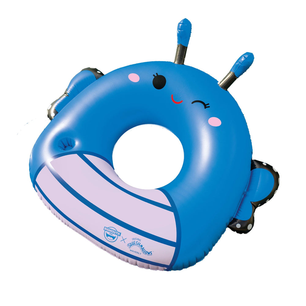 BigMouth Inc Pool|Collabs | Squishmallows Waverly the Butterfly 42 inch pool float with cupholder