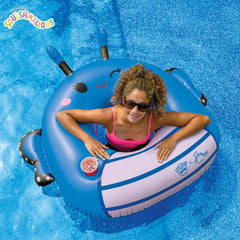 BigMouth Inc Pool|Collabs | Squishmallows Waverly the Butterfly 42 inch pool float with cupholder