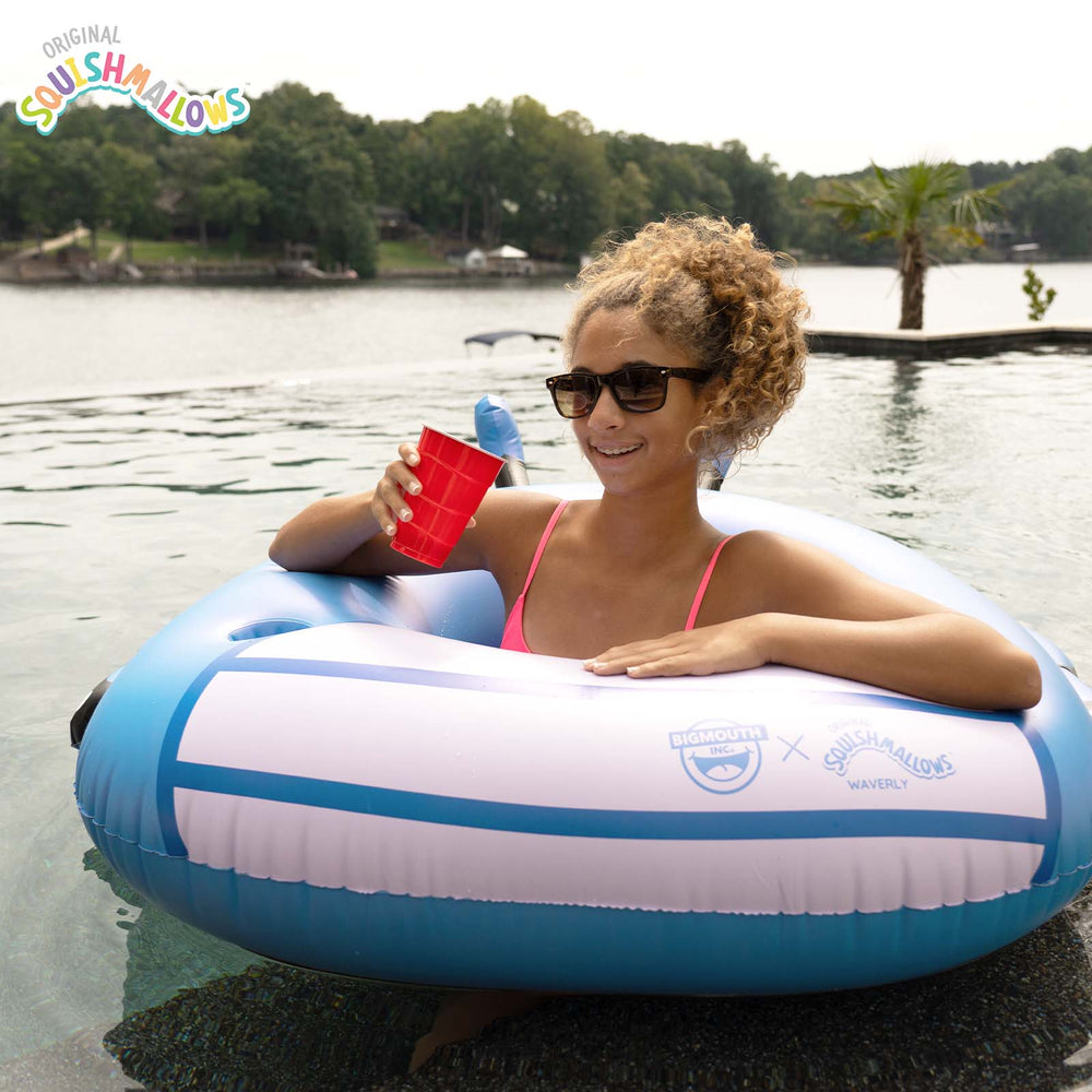 BigMouth Inc Pool|Collabs | Squishmallows Waverly the Butterfly 42 inch pool float with cupholder