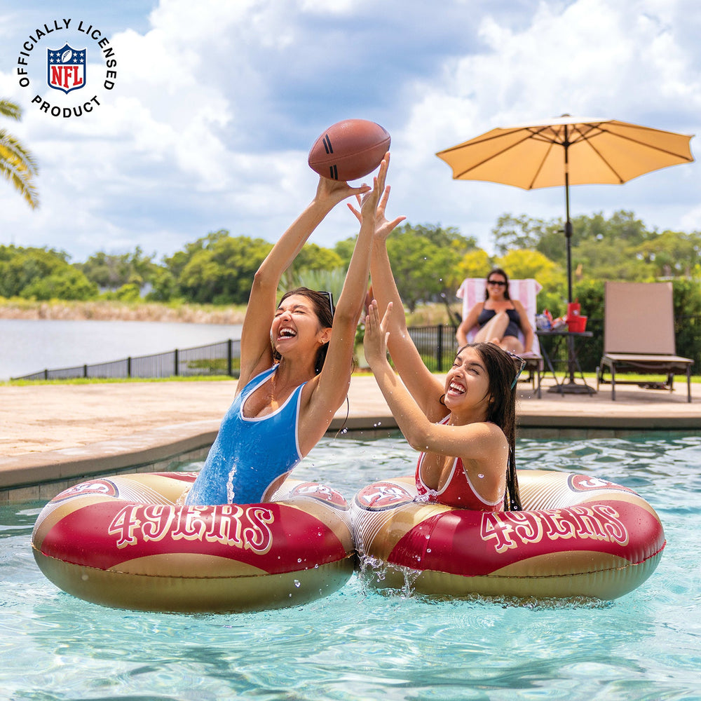 BigMouth Inc Pool|Collabs | San Francisco 49ers 36in ring pool float