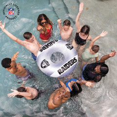 BigMouth Inc Pool|Collabs | Las Vegas Raiders 36 in ring pool float