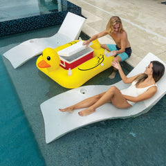 BigMouth Inc Pool | Floating Rubber Duck  Beverage Cooler