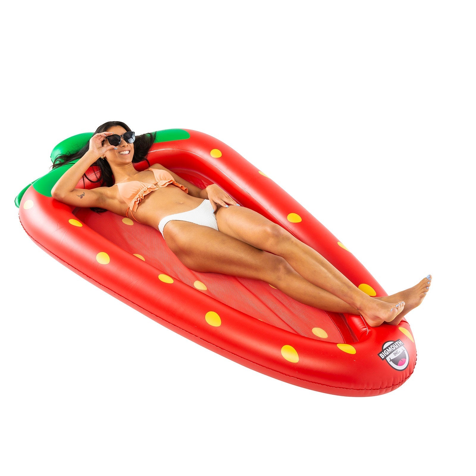 BigMouth Inc Pool | Strawberry Mesh Hammock Float