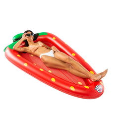 BigMouth Inc Pool | Strawberry Mesh Hammock Float