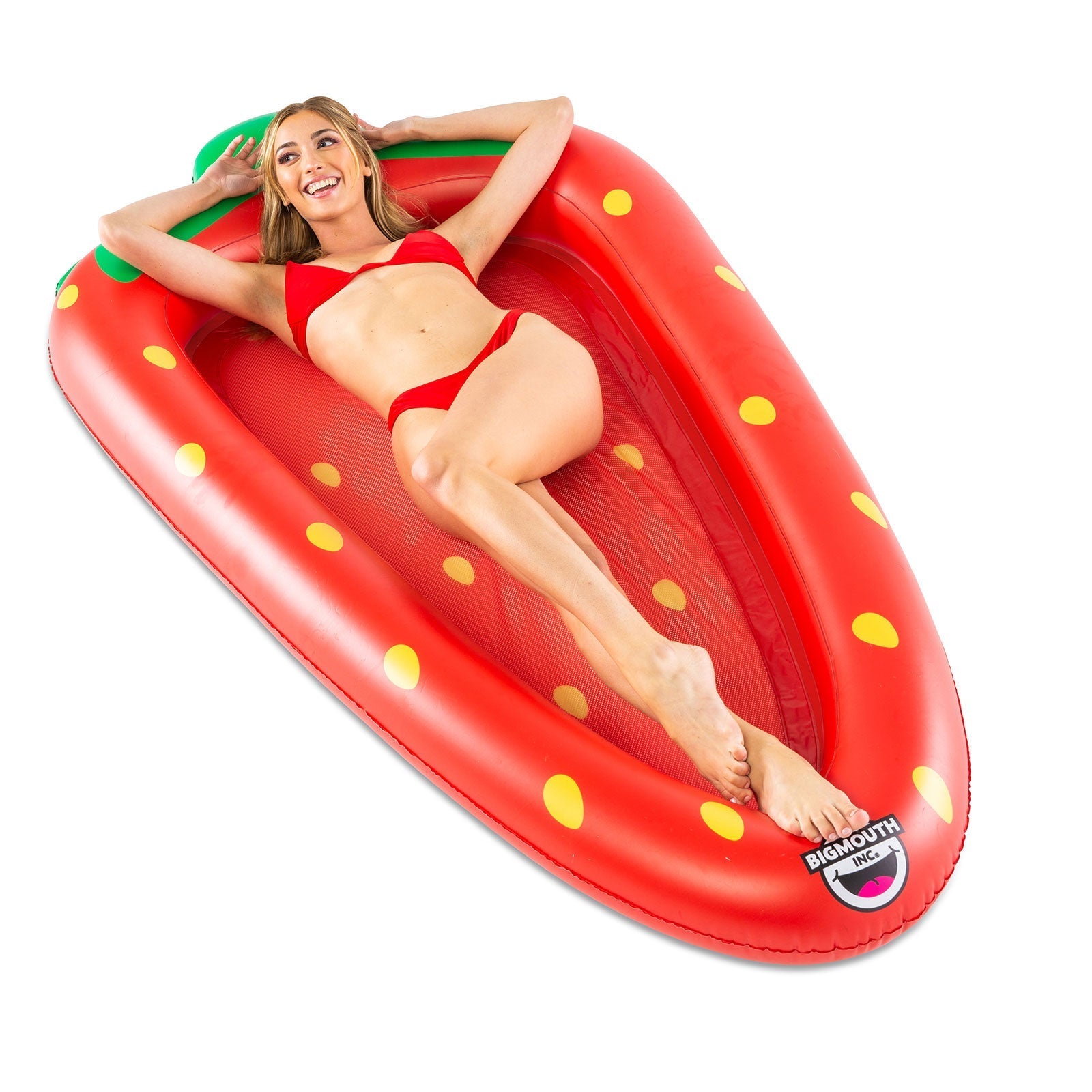 BigMouth Inc Pool | Strawberry Mesh Hammock Float