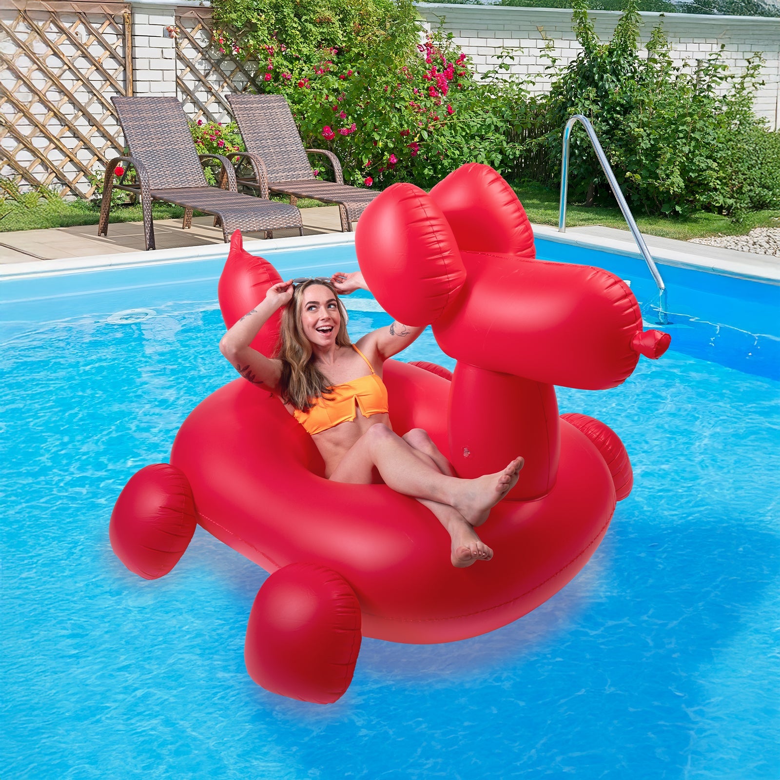 BigMouth Inc Pool | Giant Balloon Animal Pool Float