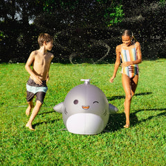 BigMouth Inc Pool | BigMouth x Squishmallows Gordon the Shark Mini Backyard Sprinkler