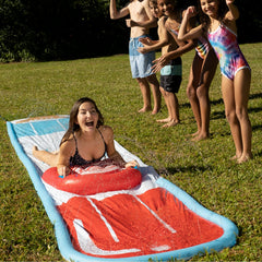 BigMouth Inc Pool | Splash Slides - Red White and Blue Pop slide