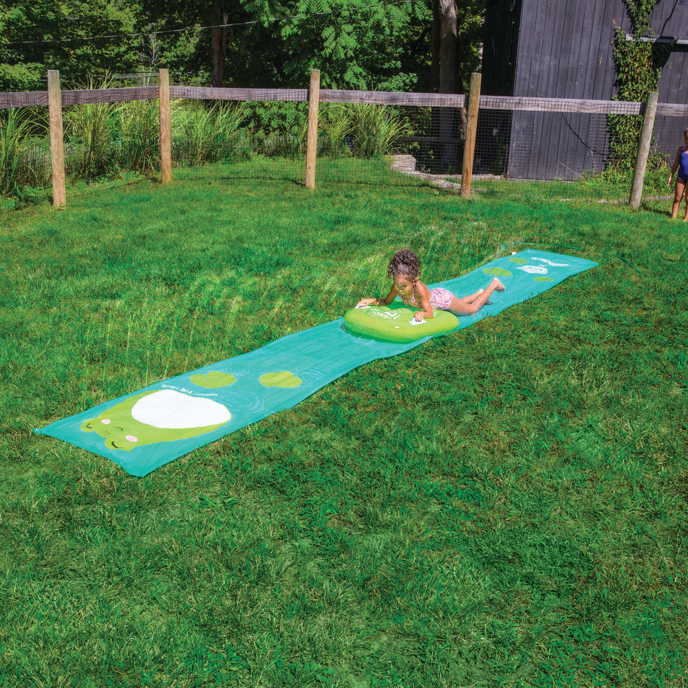 BigMouth Inc Pool|Collabs | BigMouth x Squishmallows Wendy the Frog Lawn Slide