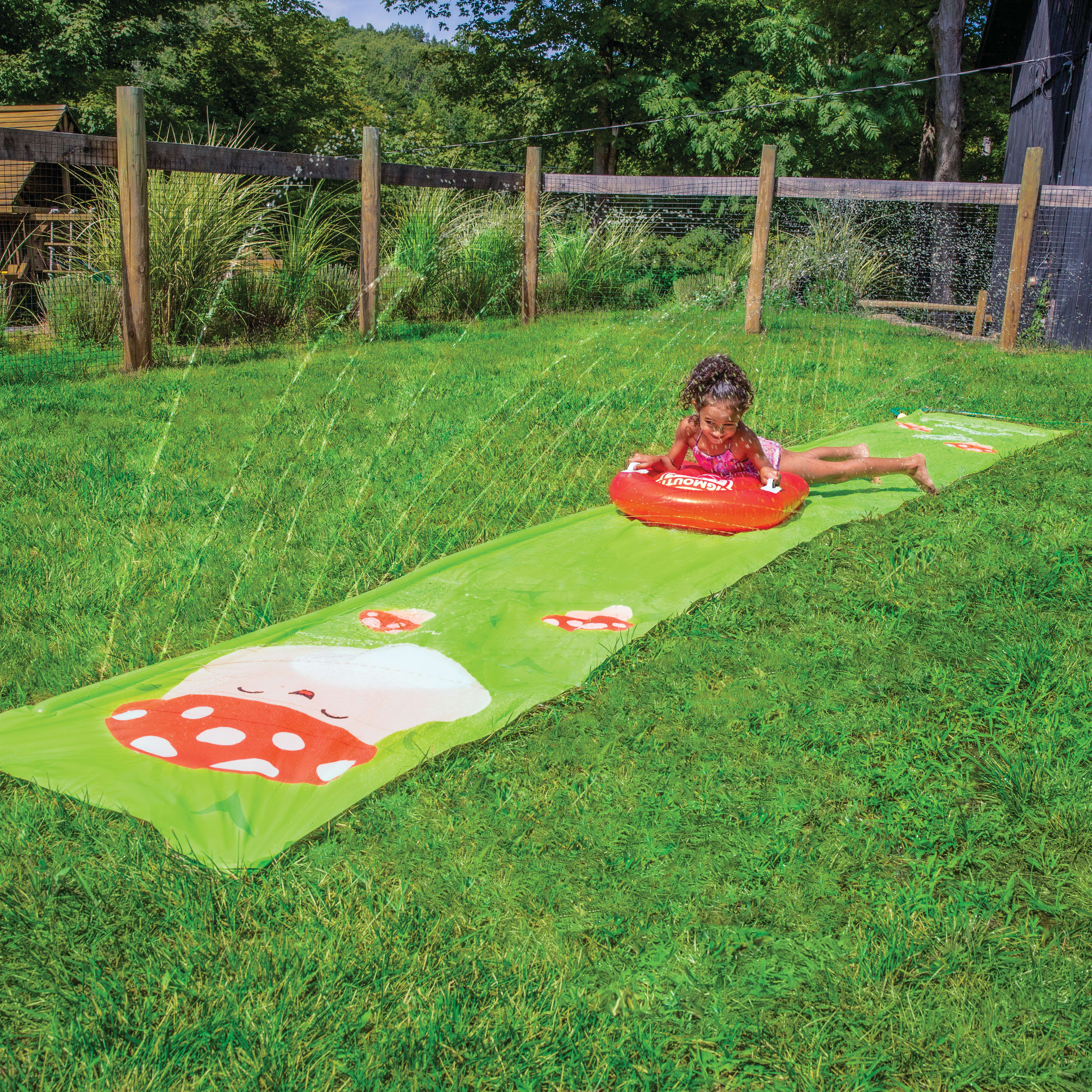 BigMouth Inc Pool|Collabs | BigMouth x Squishmallows Malcom the Mushroom Lawn Slide