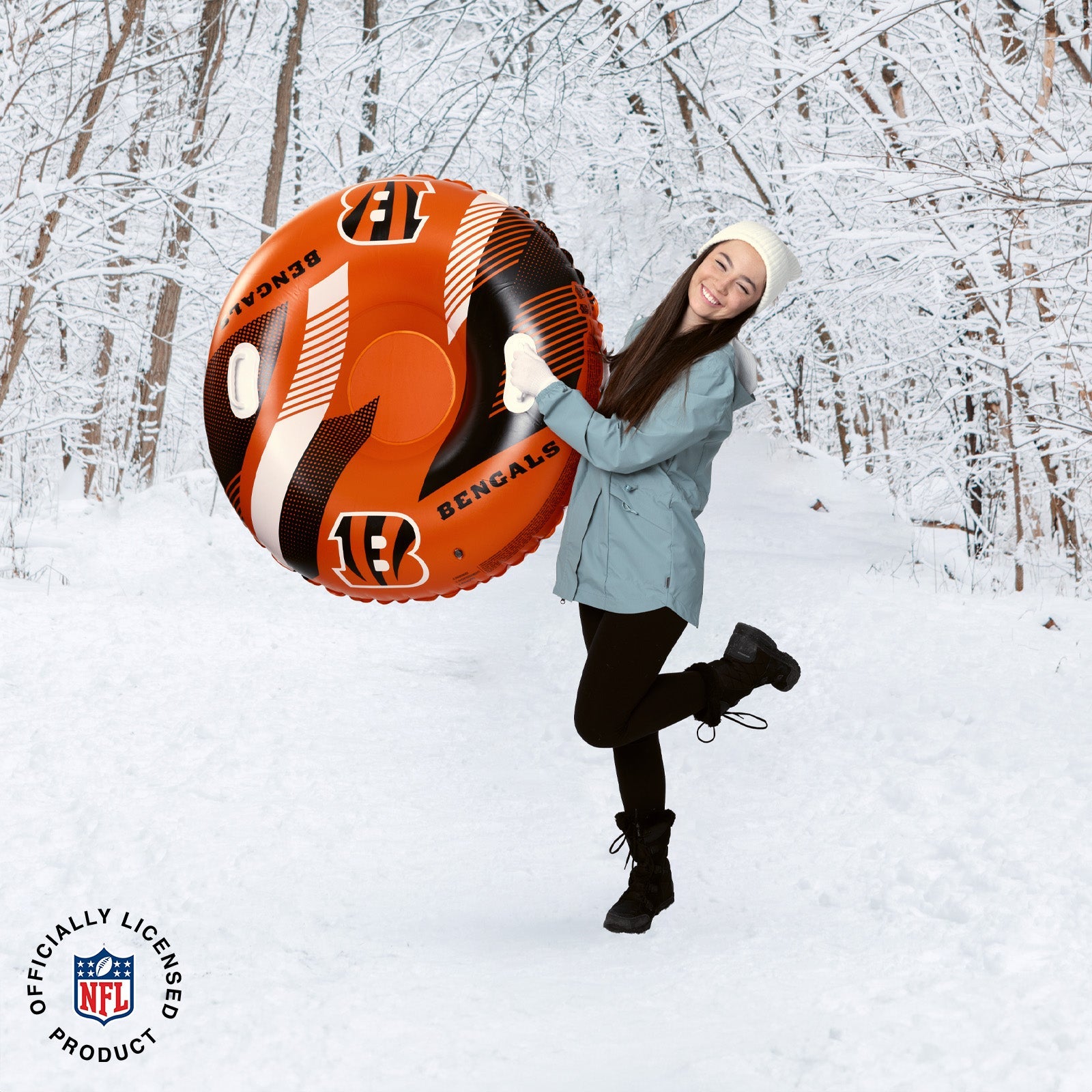 BigMouth Inc Collabs | Cincinnati Bengals Snow Tube