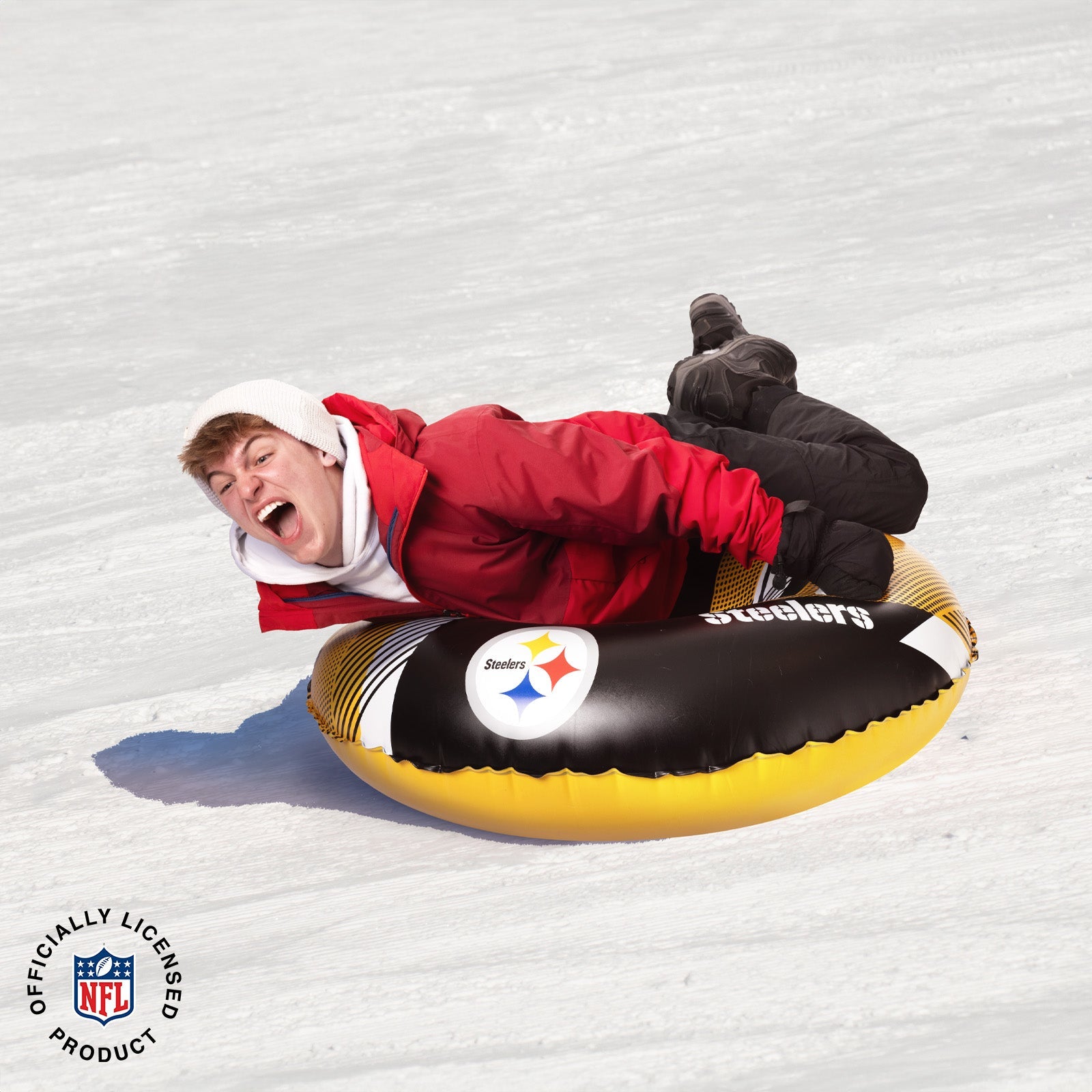 BigMouth Inc Collabs | Pittsburgh Steelers Snow Tube