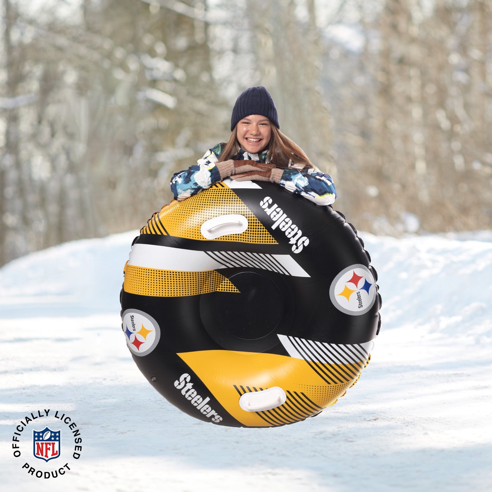 BigMouth Inc Collabs | Pittsburgh Steelers Snow Tube