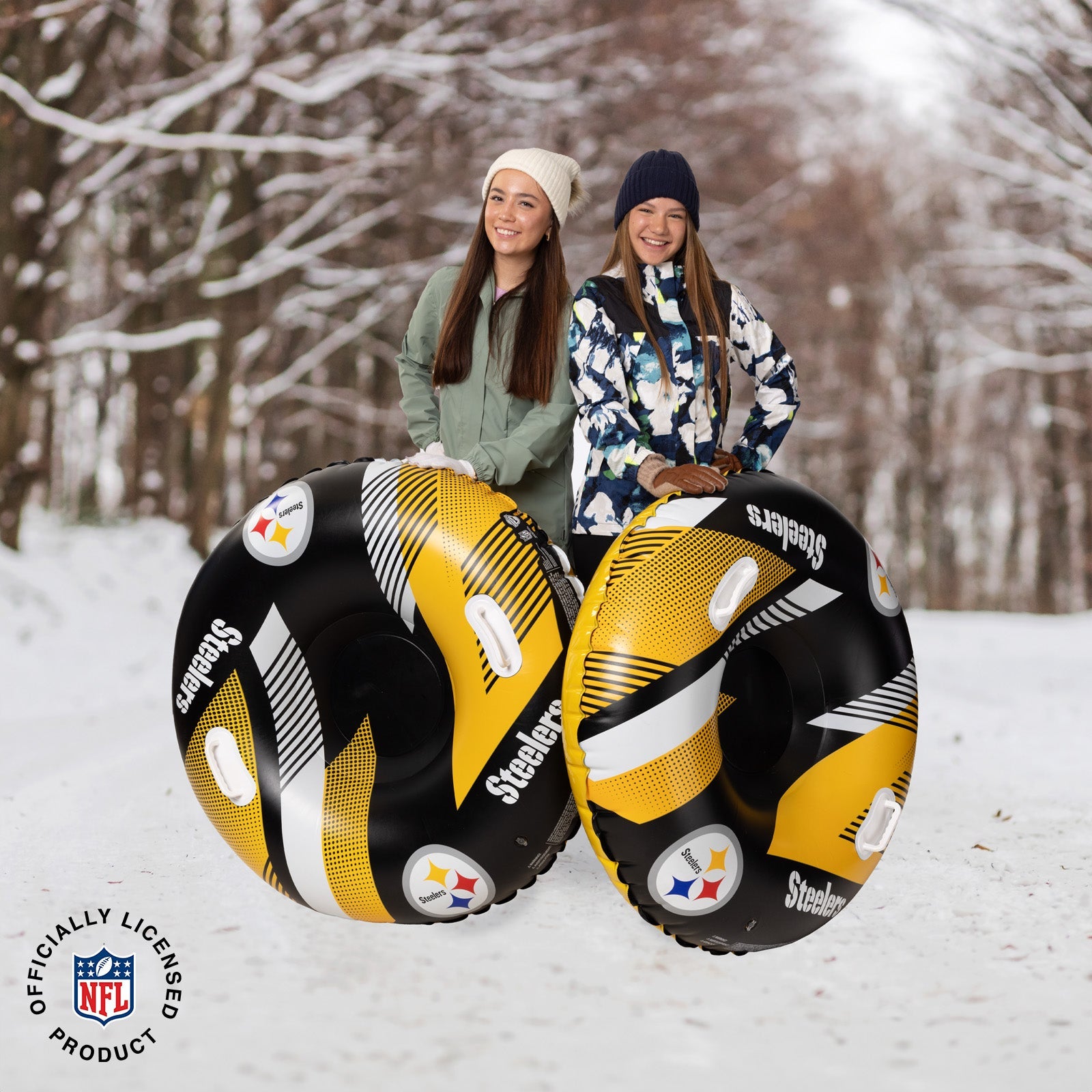 BigMouth Inc Collabs | Pittsburgh Steelers Snow Tube