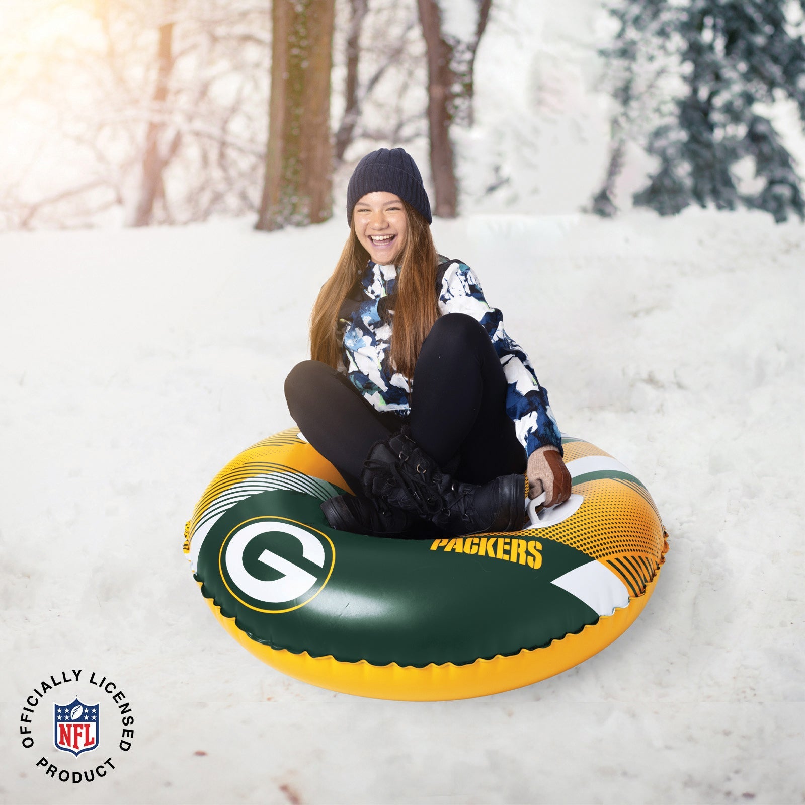 BigMouth Inc Collabs | Green Bay Packers Snow Tube