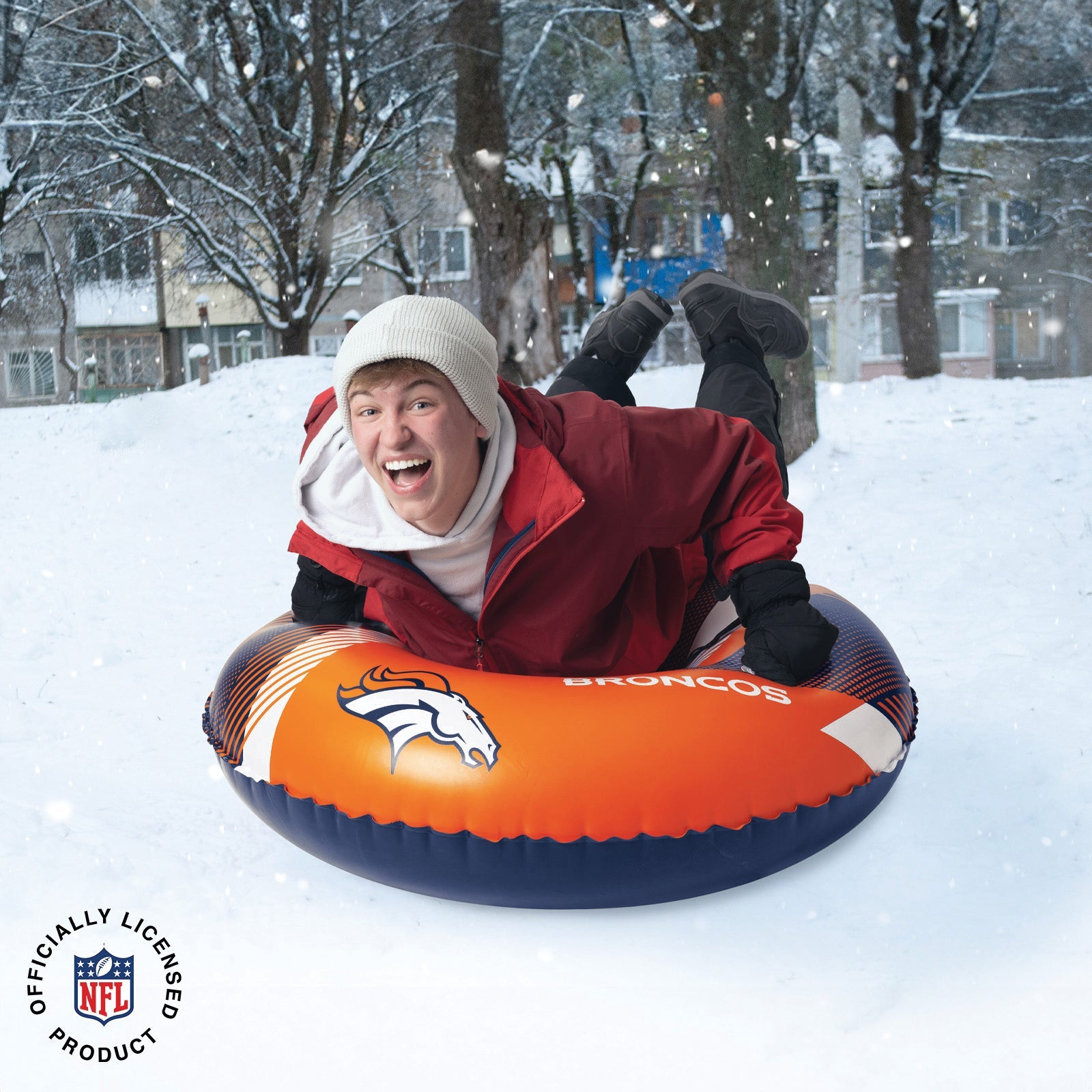 BigMouth Inc Collabs | Denver Broncos Snow Tube