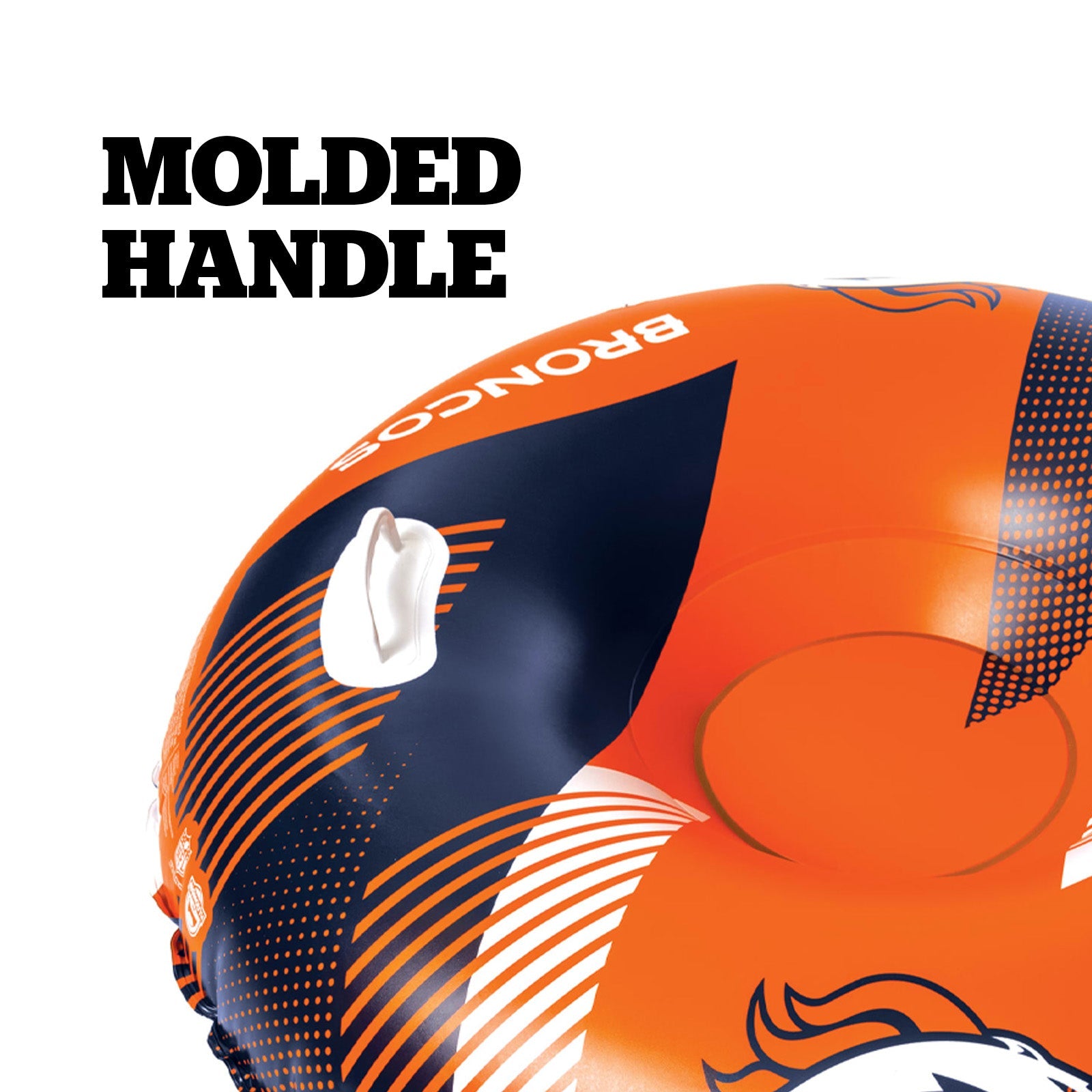 BigMouth Inc Collabs | Denver Broncos Snow Tube