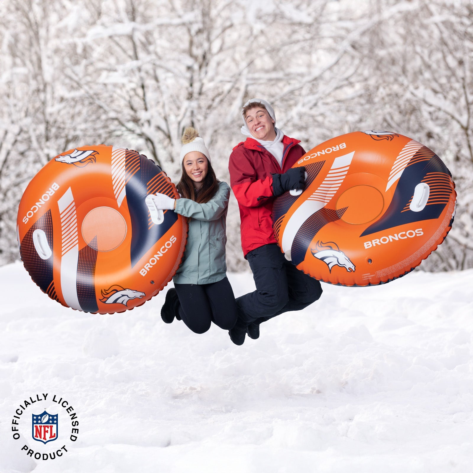 BigMouth Inc Collabs | Denver Broncos Snow Tube