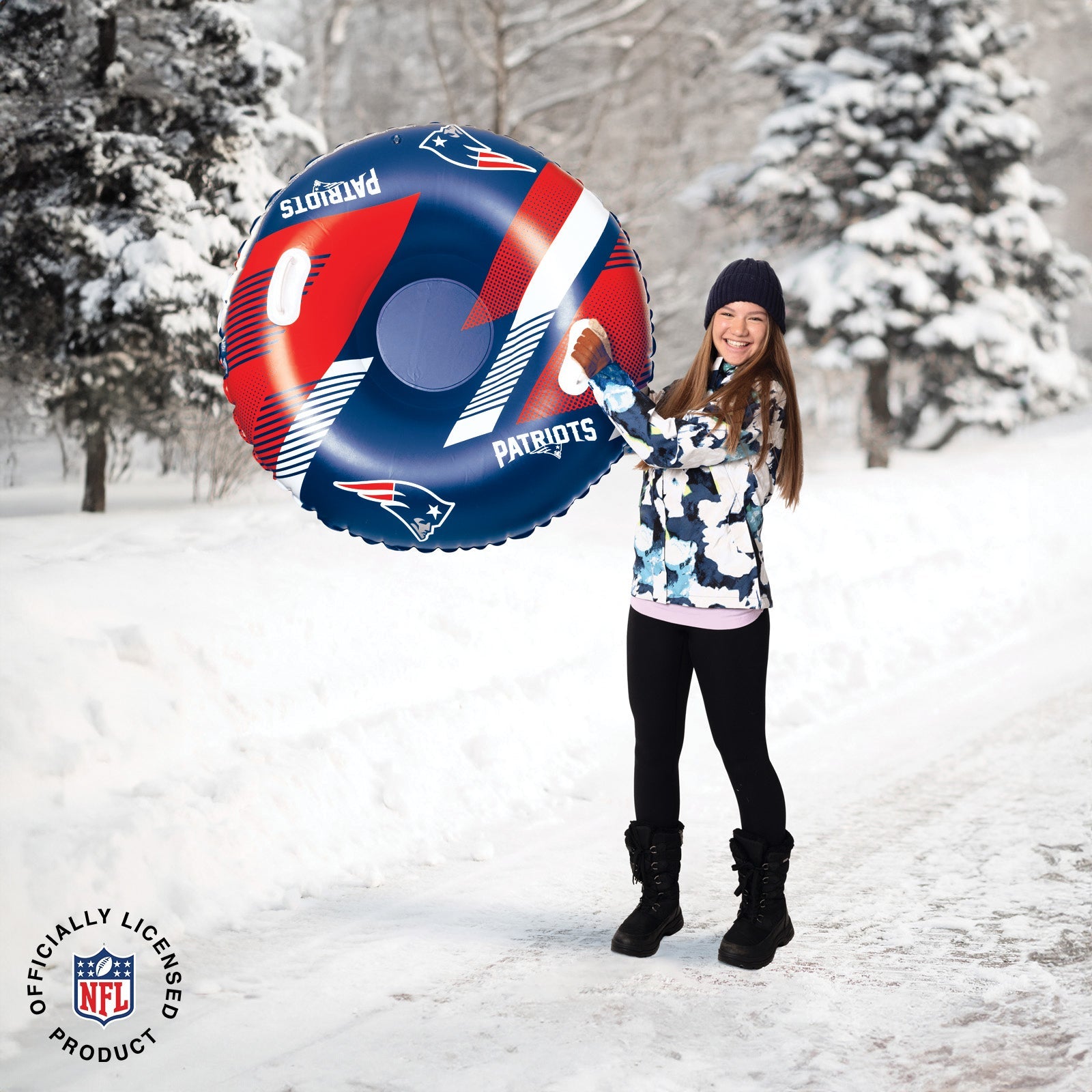 BigMouth Inc Collabs | New England Patriots Snow Tube