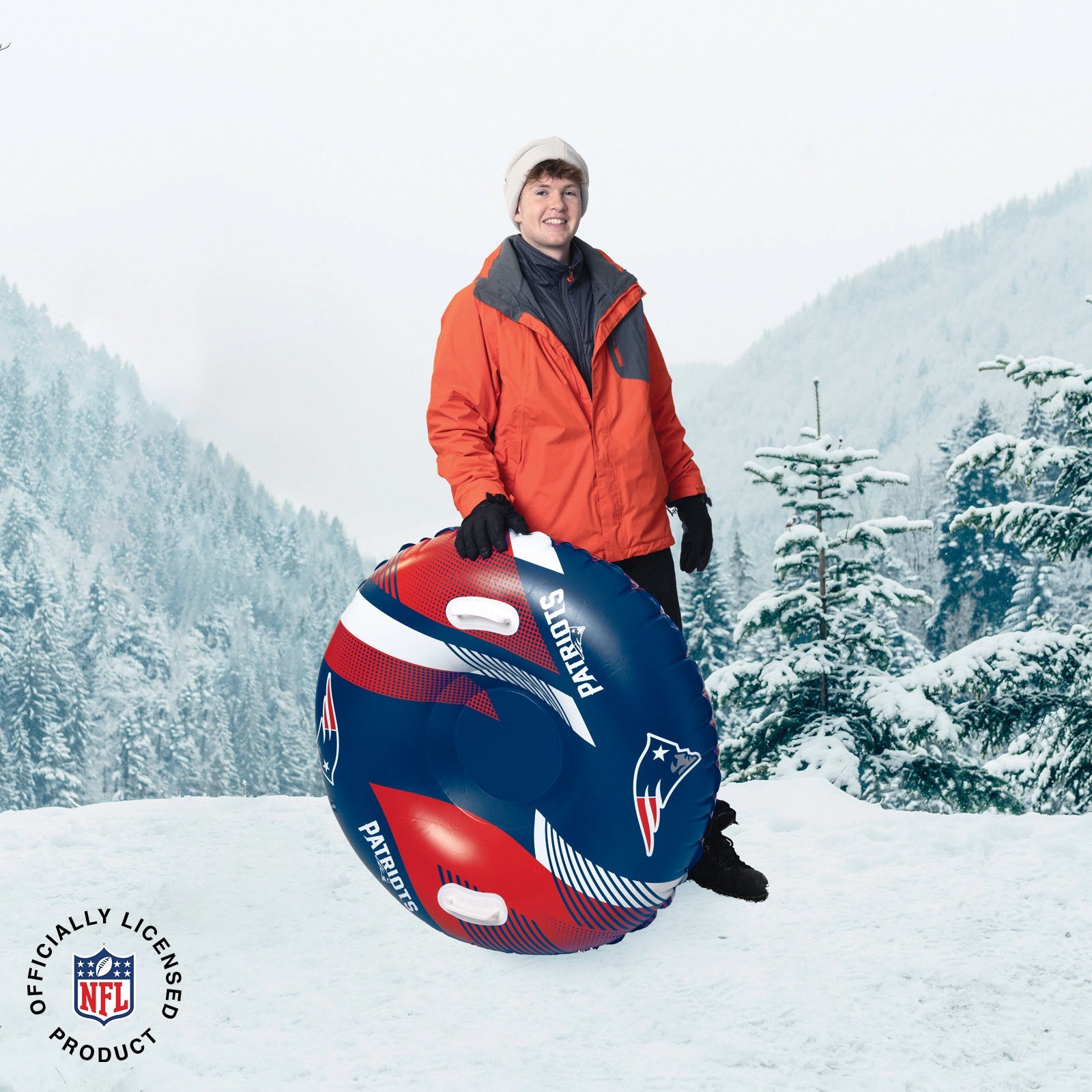 BigMouth Inc Collabs | New England Patriots Snow Tube