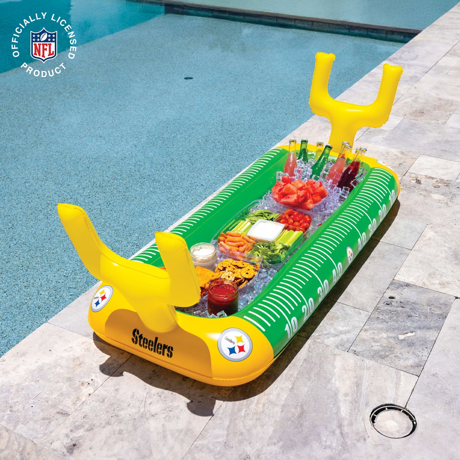 BigMouth Inc Collabs | Pittsburgh Steelers 4ft inflatable Buffet
