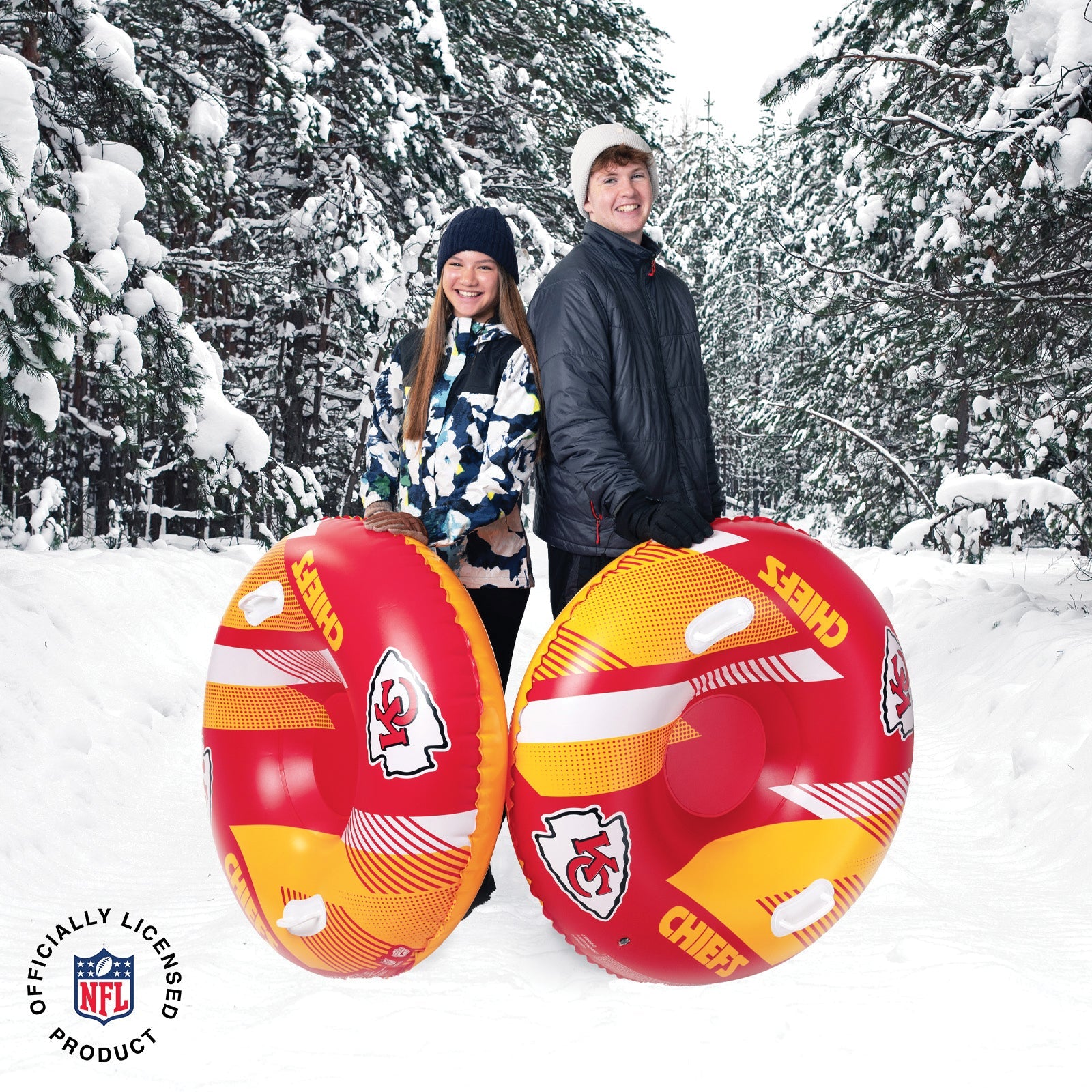 BigMouth Inc Collabs | Kansas City Chiefs Snow Tube