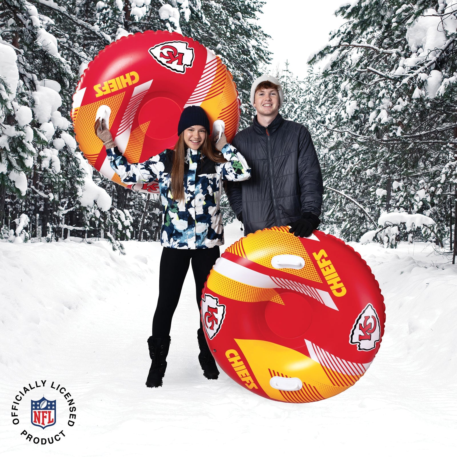 BigMouth Inc Collabs | Kansas City Chiefs Snow Tube