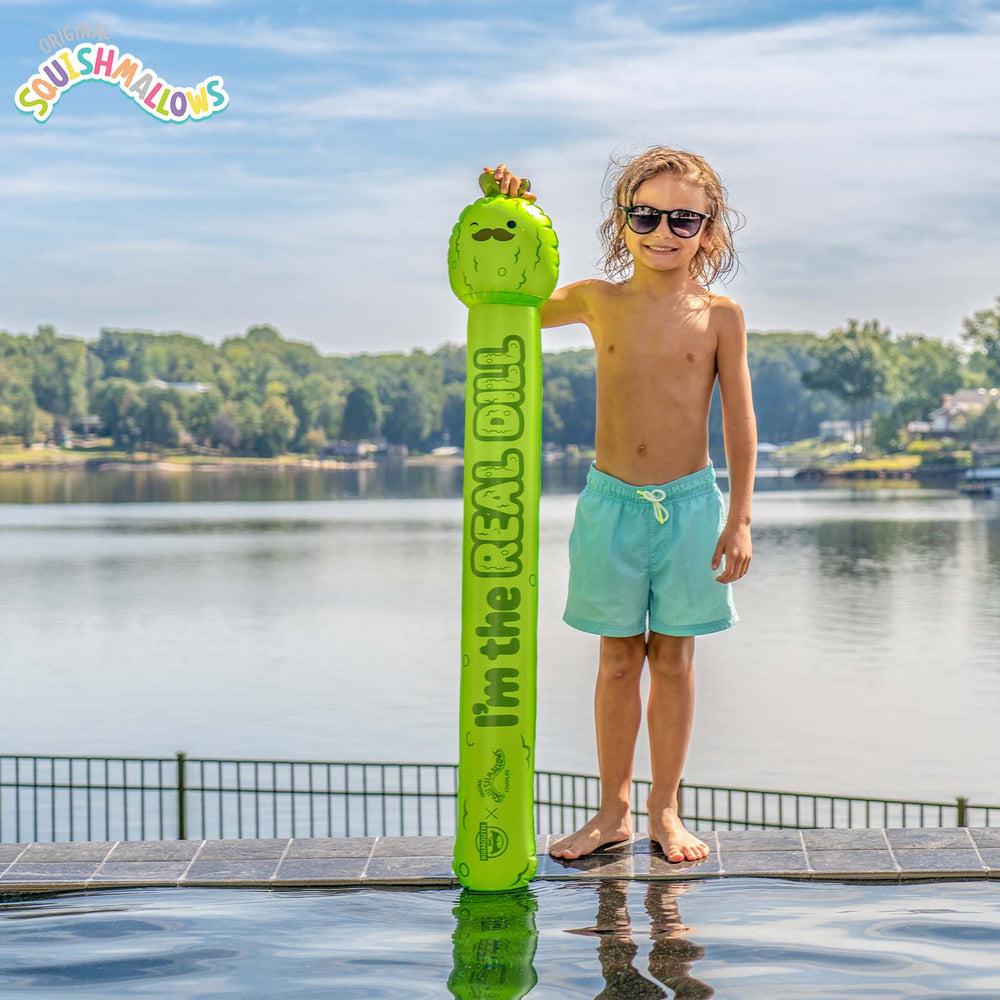 BigMouth Inc Pool|Collabs | Squishmallows Charles the Pickle Pool Noodle