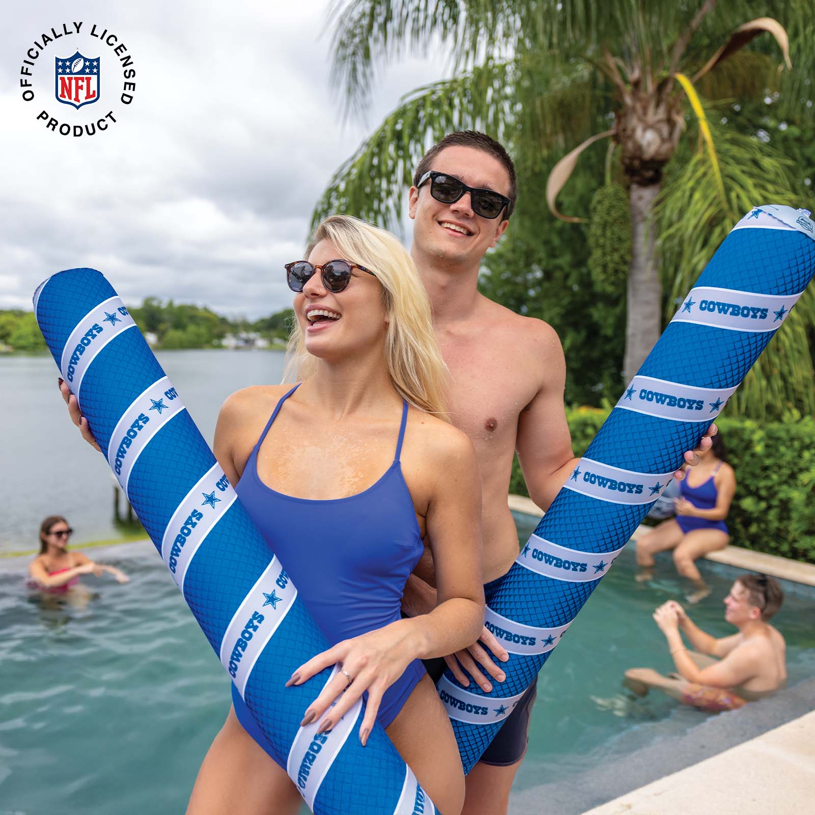 BigMouth Inc Pool|Collabs | Dallas Cowboys Soft Top Noodle