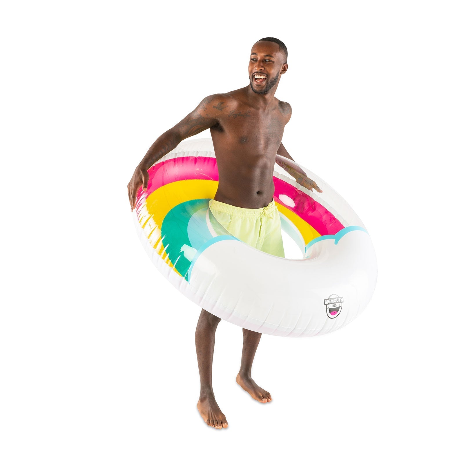 BigMouth Inc Pool | Rainbow Ring Float