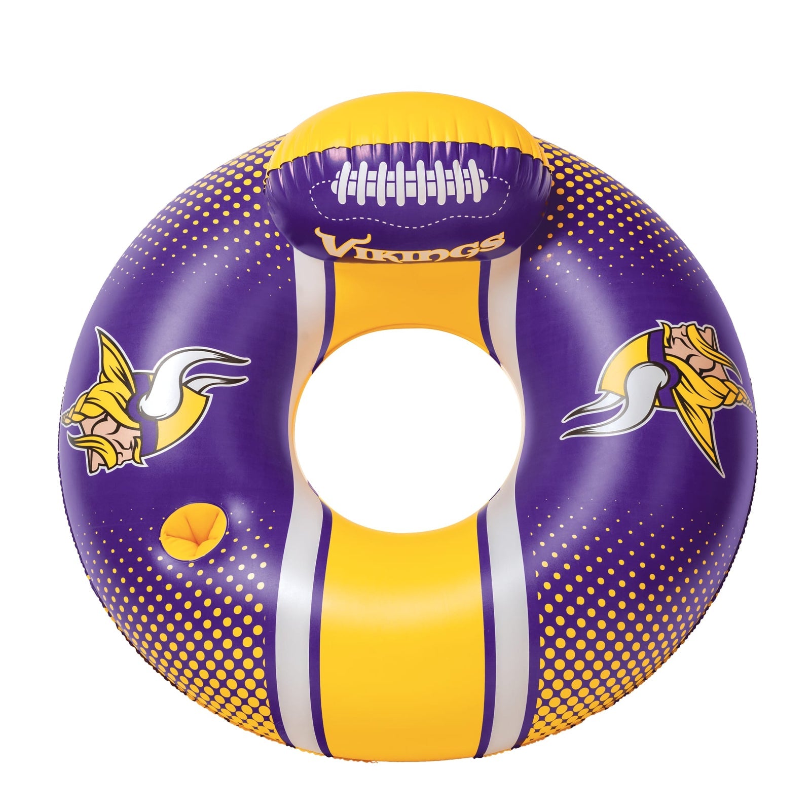 BigMouth Inc Pool|Collabs | Minnesota Vikings 42 in Pool Float with cupholder and backrest