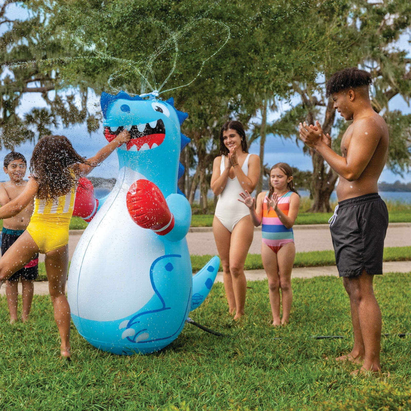BigMouth Inc Pool | Dino Bopper Backyard Sprinkler